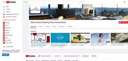 Entdecken Sie den Saint-Gobain YouTube Kanal