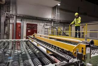 Produktion Scherbenrecycling