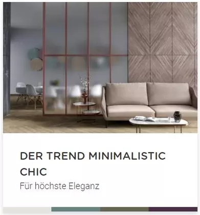 Trend- Minimalistic Chic