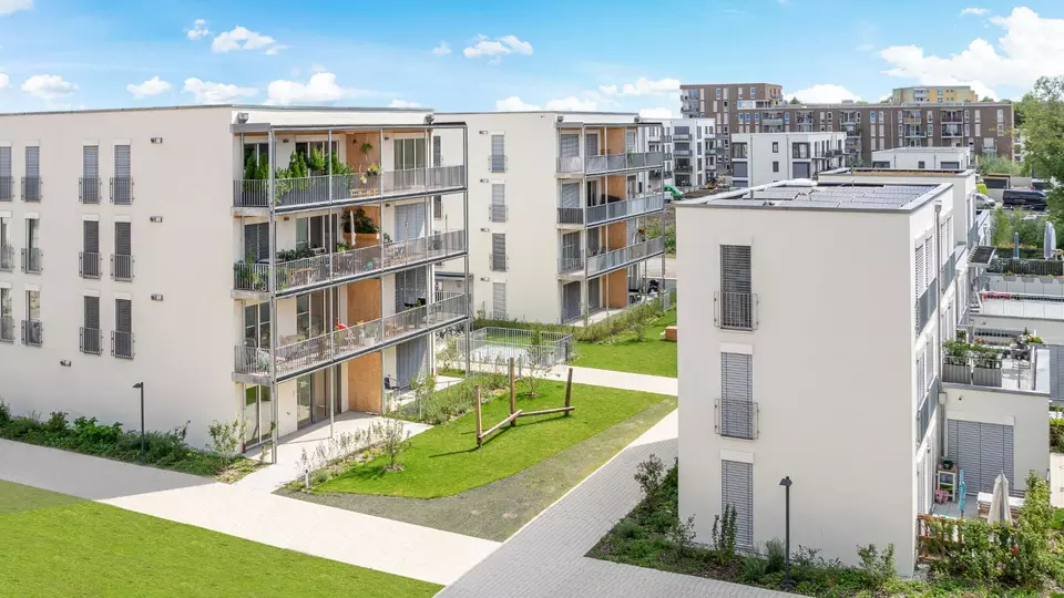 Passivhaus-Siedlung NEST Eco+