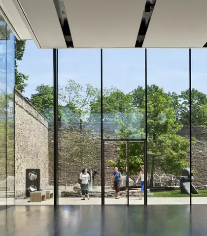 Michener Museum Überlängen Glas von 6-18 Meter