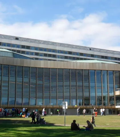 Überlängen-Glas in der UN-Fassade in Genf | Saint-Gobain Glass